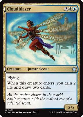 Cloudblazer card from Foundations