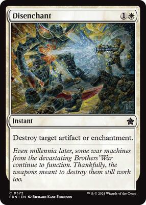 Disenchant card from Foundations