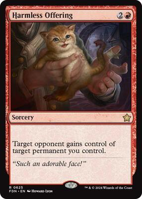 Harmless Offering card from Foundations