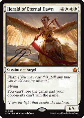 Herald of Eternal Dawn card from Foundations