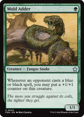 Mold Adder card from Foundations