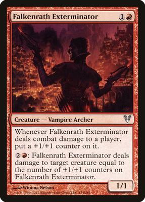 Falkenrath Exterminator card from Avacyn Restored