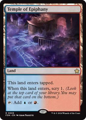 Temple of Epiphany card from Foundations