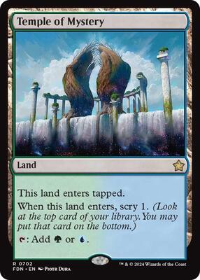 Temple of Mystery card from Foundations