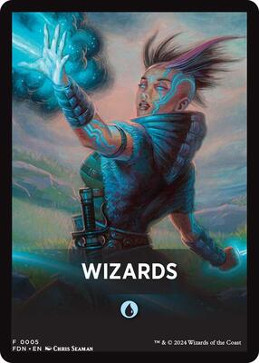 Wizards Theme Card card from Foundations