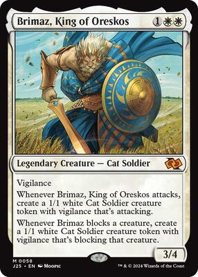 Brimaz, King of Oreskos (Anime) card from Foundations Jumpstart