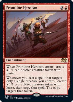 Frontline Heroism card from Foundations Jumpstart