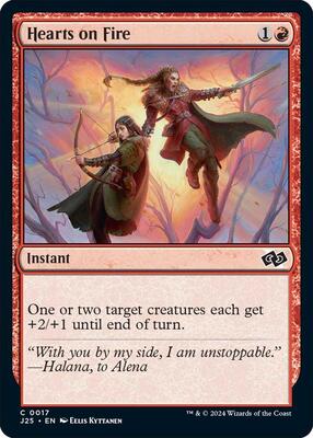 Hearts on Fire card from Foundations Jumpstart