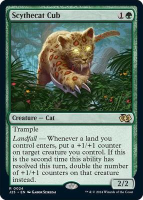 Scythecat Cub card from Foundations Jumpstart