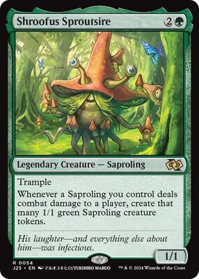 Shroofus Sproutsire (Anime) card from Foundations Jumpstart