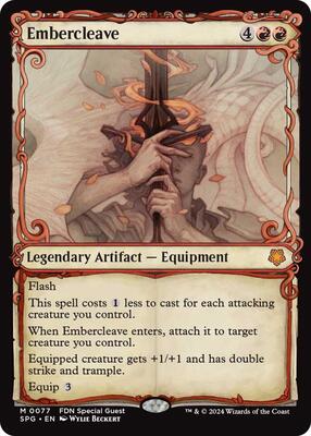 Embercleave (Showcase) card from Special Guests