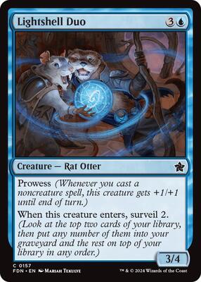 Lightshell Duo card from Foundations