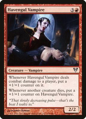 Havengul Vampire card from Avacyn Restored