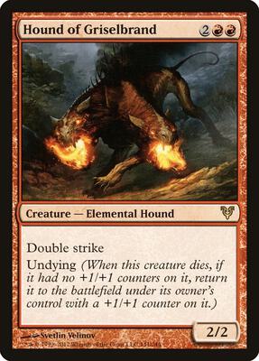 Hound of Griselbrand card from Avacyn Restored