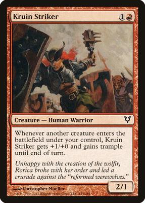 Kruin Striker card from Avacyn Restored