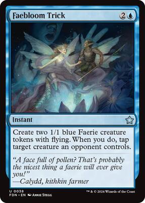 Faebloom Trick card from Foundations