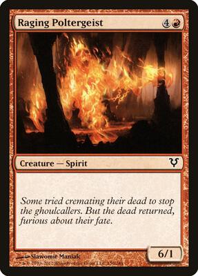Raging Poltergeist card from Avacyn Restored