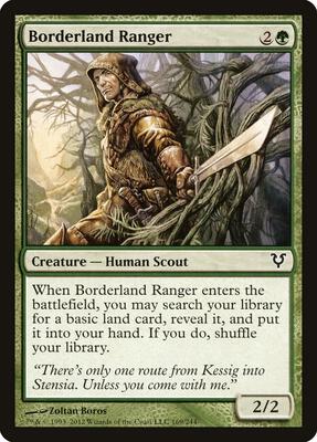 Borderland Ranger card from Avacyn Restored