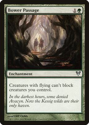 Bower Passage card from Avacyn Restored