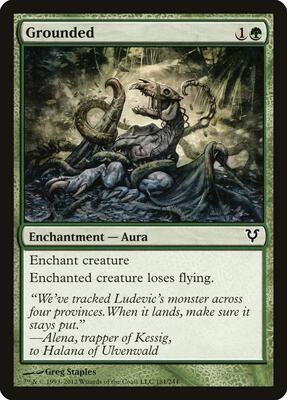 Grounded card from Avacyn Restored