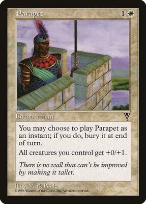 Parapet card from Visions