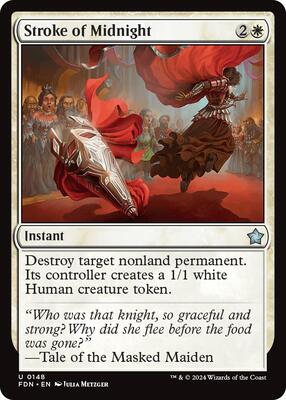 Stroke of Midnight card from Foundations