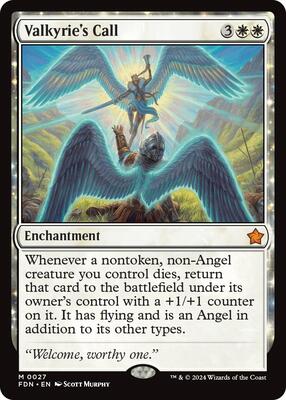 Valkyrie's Call card from Foundations