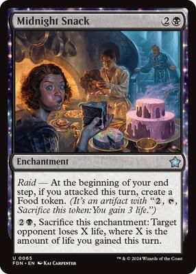Midnight Snack card from Foundations