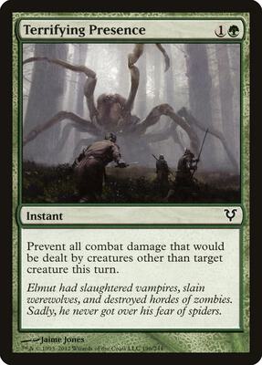 Terrifying Presence card from Avacyn Restored