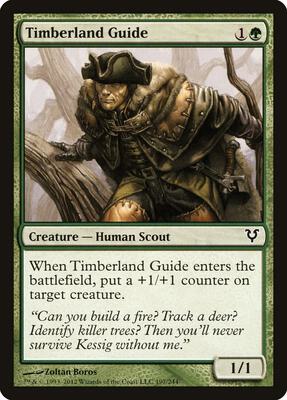 Timberland Guide card from Avacyn Restored