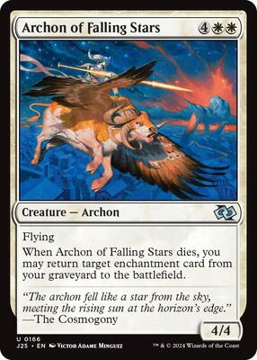 Archon of Falling Stars card from Foundations Jumpstart