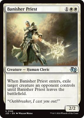 Banisher Priest card from Foundations Jumpstart