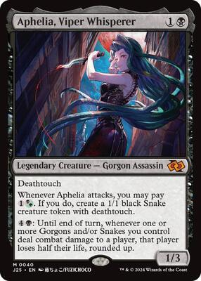 Aphelia, Viper Whisperer (Anime) card from Foundations Jumpstart