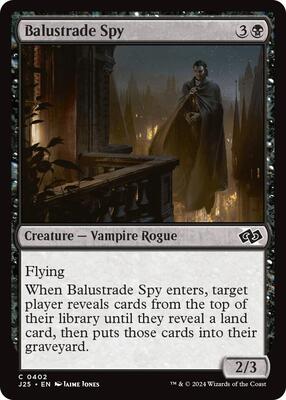 Balustrade Spy card from Foundations Jumpstart