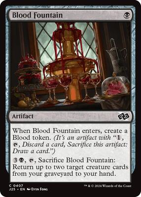 Blood Fountain card from Foundations Jumpstart