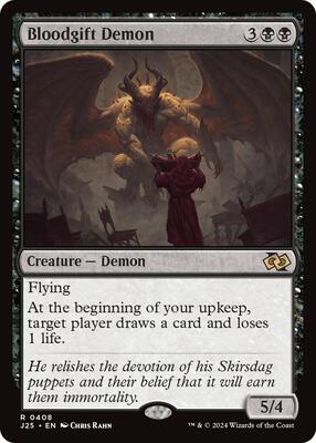 Bloodgift Demon card from Foundations Jumpstart