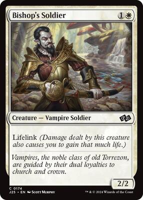 Bishop's Soldier card from Foundations Jumpstart