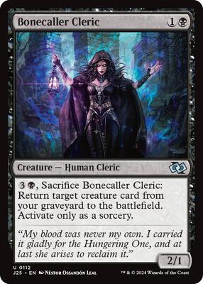Bonecaller Cleric card from Foundations Jumpstart