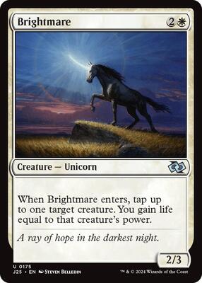 Brightmare card from Foundations Jumpstart