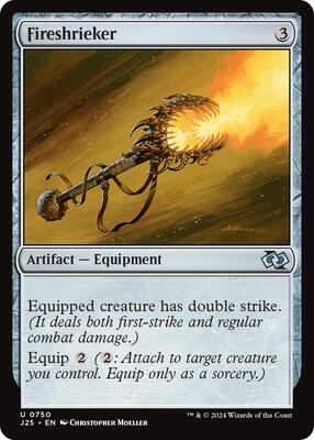 Fireshrieker card from Foundations Jumpstart