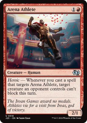 Arena Athlete card from Foundations Jumpstart
