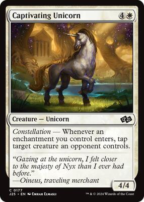 Captivating Unicorn card from Foundations Jumpstart
