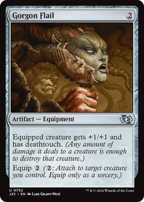 Gorgon Flail card from Foundations Jumpstart