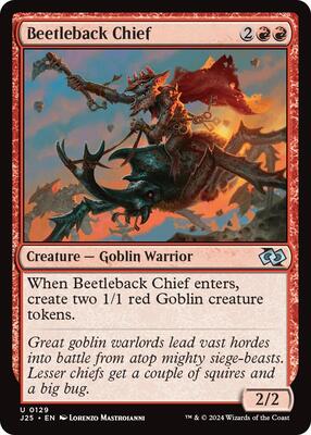 Beetleback Chief card from Foundations Jumpstart