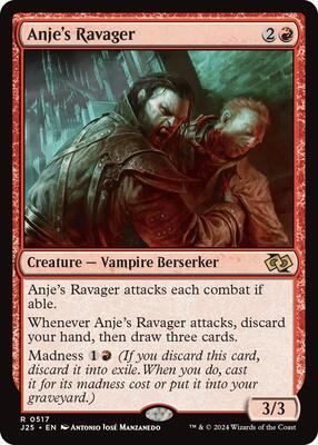 Anje's Ravager card from Foundations Jumpstart