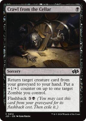 Crawl from the Cellar card from Foundations Jumpstart