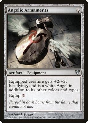 Angelic Armaments card from Avacyn Restored