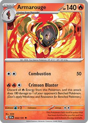 Armarouge card from SV08: Surging Sparks