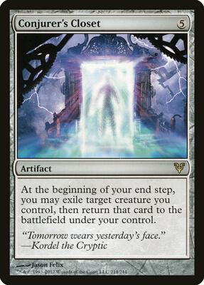 Conjurer's Closet card from Avacyn Restored