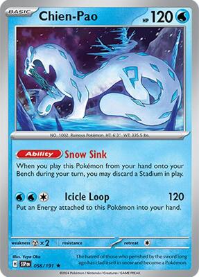 Chien-Pao card from SV08: Surging Sparks